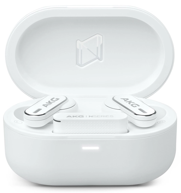 AKG N5 Hybrid ANC True Wireless Earplugs White 