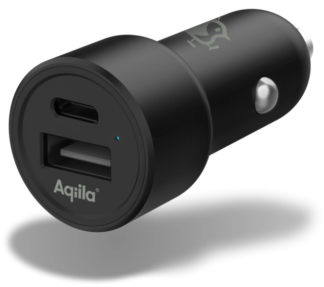 Aqiila Chargebird CC2 USB-C/USB-A Carcharger 