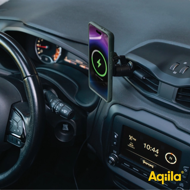 Aqiila Chargebird QC1 Qi2 Wireless Charger with Car Mount 