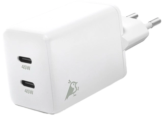 Aqiila Chargebird W2 45W 2xUSB-C Wallcharger