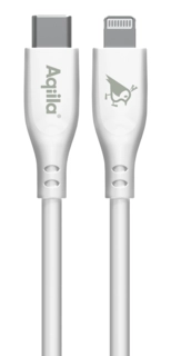 Aqiila Silicon USB-C/Lightni. 2.0 30W 1m Charging cable