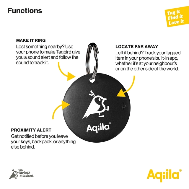 Aqiila Tagbird Bike Bell 