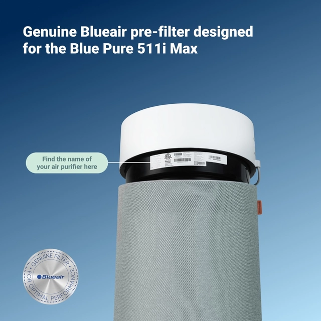 Blueair Prefilter Blue 511i Fog Grey 