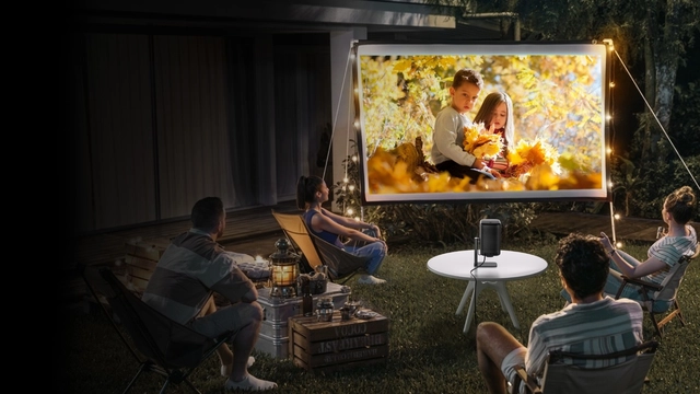 Dangbei N2 Projector Bundle (Stand) Grey 