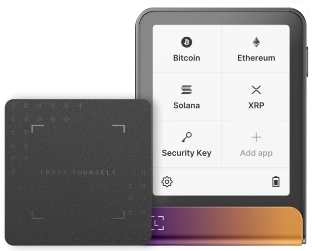 Ledger Flex, inc Recovery Key Ferro Fushia 