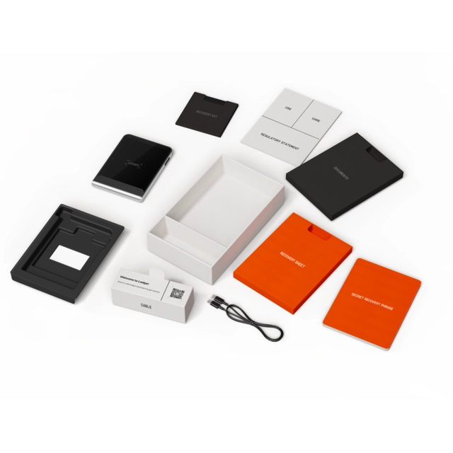 Ledger Flex, inc Recovery Key Ferro Fushia 