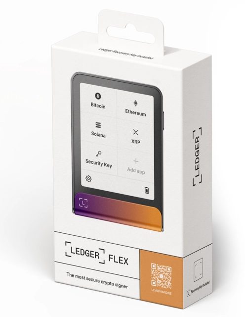 Ledger Flex, inc Recovery Key Ferro Fushia 