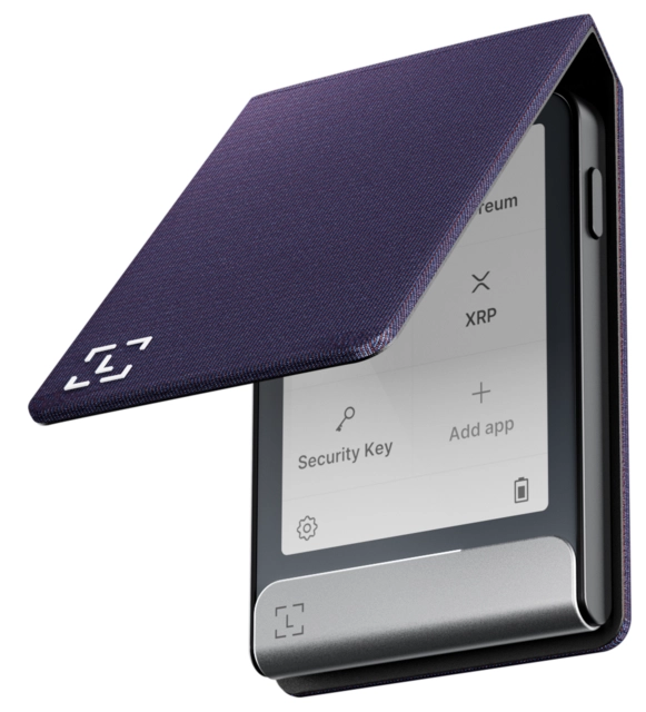 Ledger Flex Magnet Folio Party Aubergine 