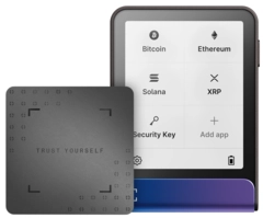 Ledger Flex, inc Recovery Key Neptune Blue