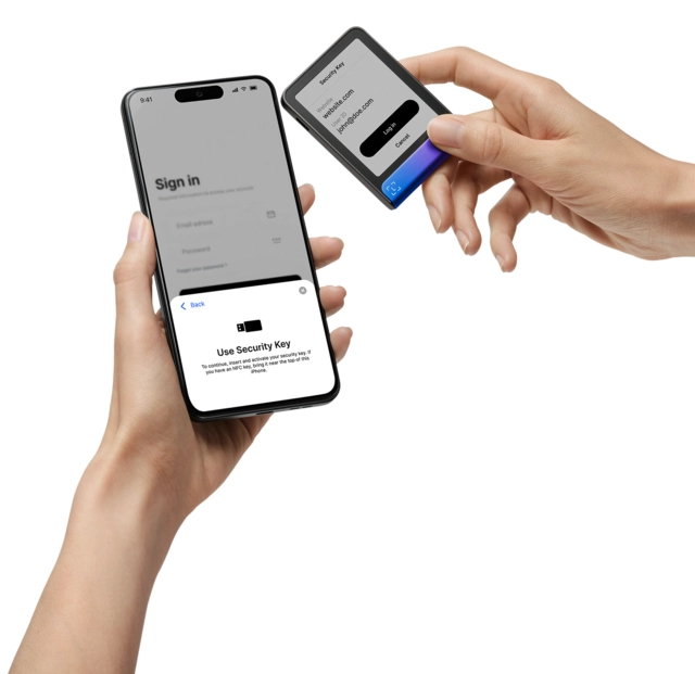 Ledger Flex, inc Recovery Key Neptune Blue 