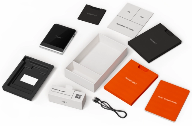 Ledger Flex, inc Recovery Key Neptune Blue 