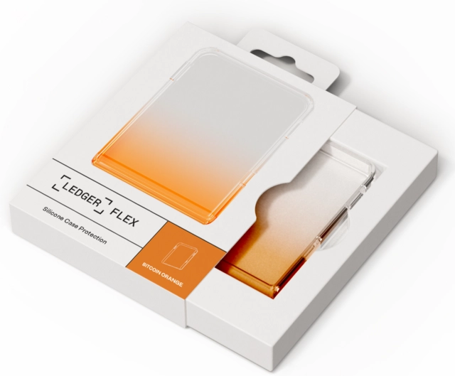 Ledger Flex Protective Case Bitcoin Orange 
