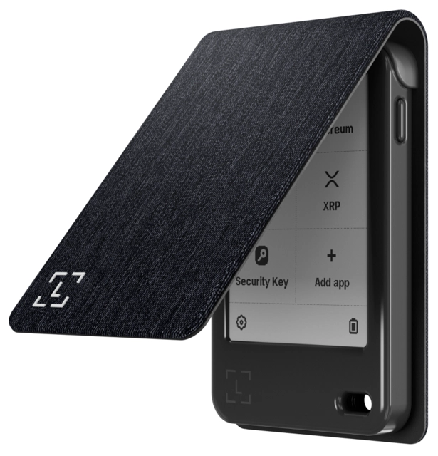 Ledger Nano Gen 5 Magnet Folio Business Charcoal 