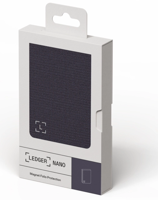 Ledger Nano Gen 5 Magnet Folio Party Aubergine 