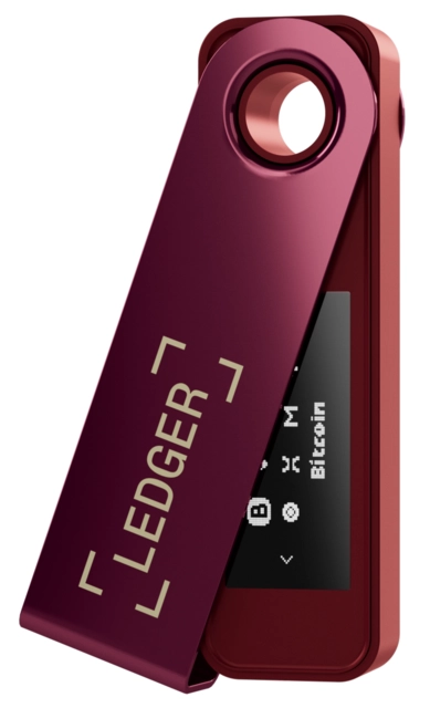 Ledger Nano S Plus Crimson Magenta 