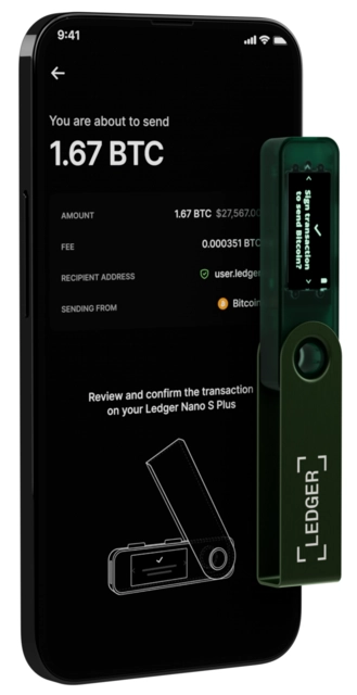 Ledger Nano S Plus Emerald Green 