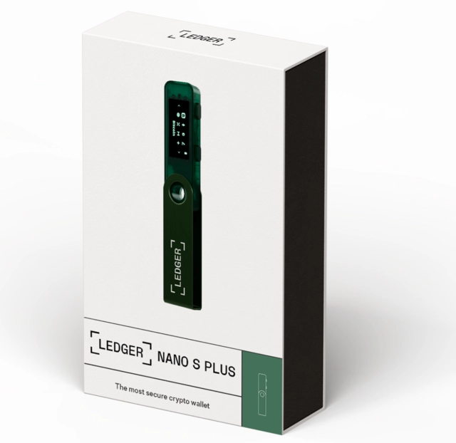 Ledger Nano S Plus Emerald Green 