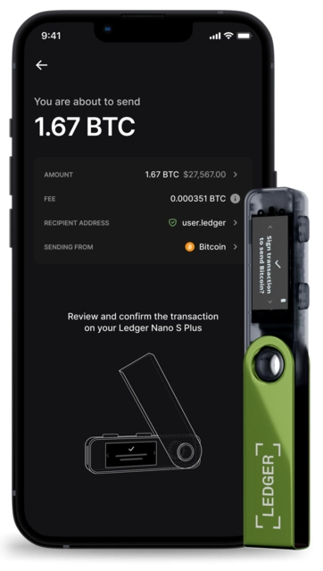 Ledger Nano S Plus Oxidate Green 
