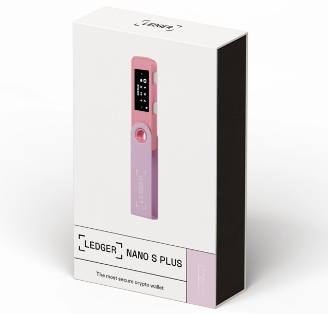 Ledger Nano S Plus Pastel Pink 