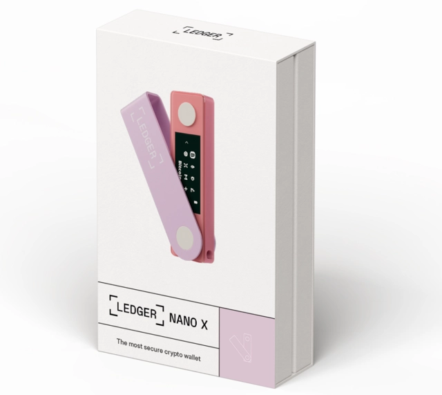 Ledger Nano X Pastel Pink 