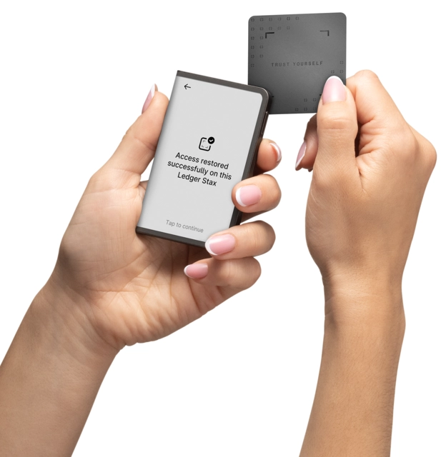 Ledger Stax, inc Revovery Key Graphite 