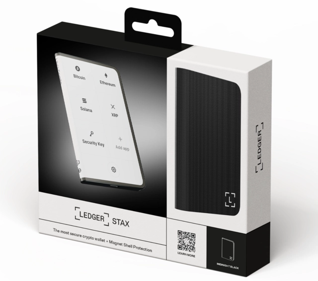 Ledger Stax, inc Revovery Key Graphite 