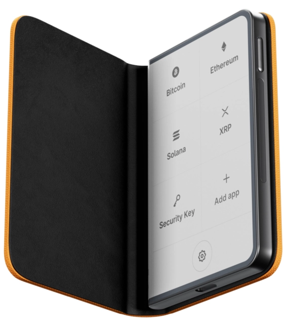 Ledger Stax Magnet Shell Bitcoin Orange 