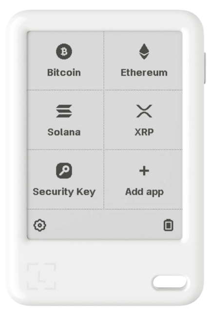 Ledger Nano Gen 5 Glacier White, inc Recovery Key 