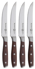 Messermeister Avanta Pakkawood 4-piece Fine Edge Steak Knife Set