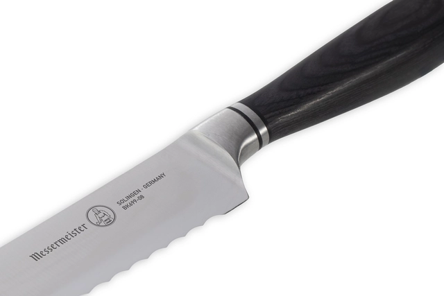 Messermeister Blacksmith 21,5cm Scalloped Bread Knife 