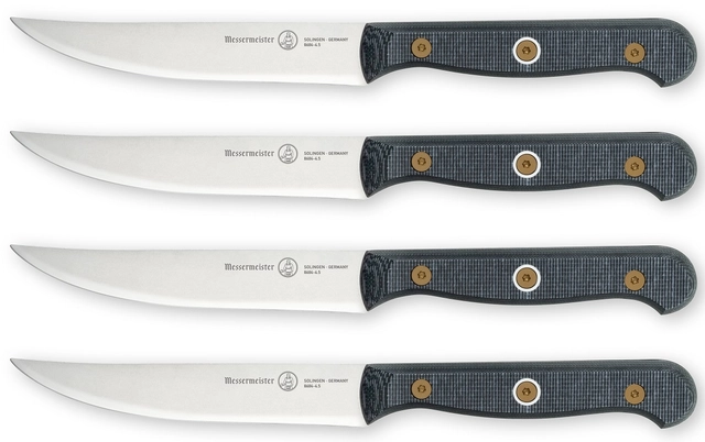 Messermeister Custom Steak Knife 4 Pieces - 13cm 