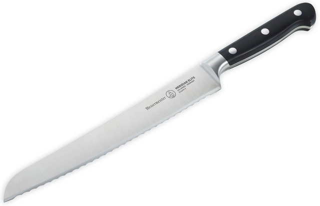 Messermeister Meridian Elite 23cm Scalloped Bread Knife 