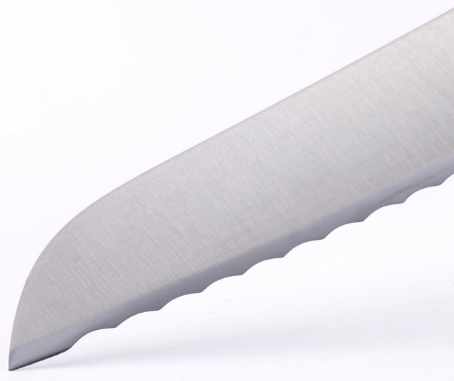 Messermeister Meridian Elite 23cm Scalloped Bread Knife 