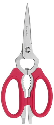 Messermeister Take Apart 20cm Kitchen Scissors Red