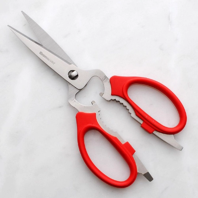 Messermeister Take Apart 20cm Kitchen Scissors Red 