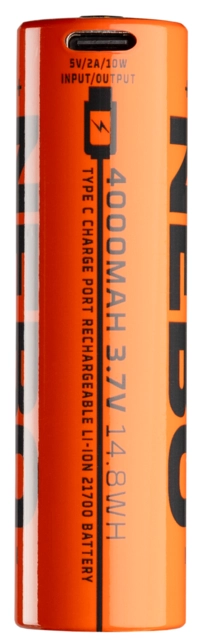 Nebo Rechargeable Battery 21700 4000 mAh 