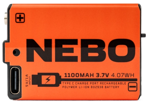 Nebo Rechargeable Battery 1100mAh for Curvbeam 600