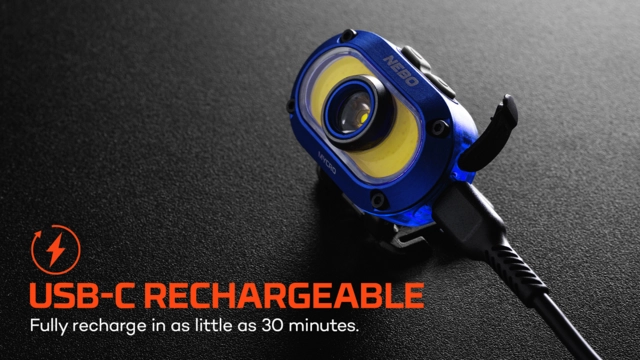 Nebo Mycro 550+ Headlamp Blue 