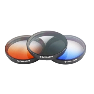 PolarPro Graduated Filters 3-Pack DJI X3 and Z3 camera and Osmo/Osmo+