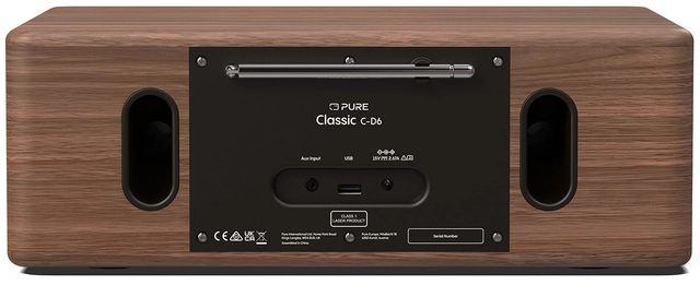 Pure Classic C-D6 Coffee Brown/Walnut 