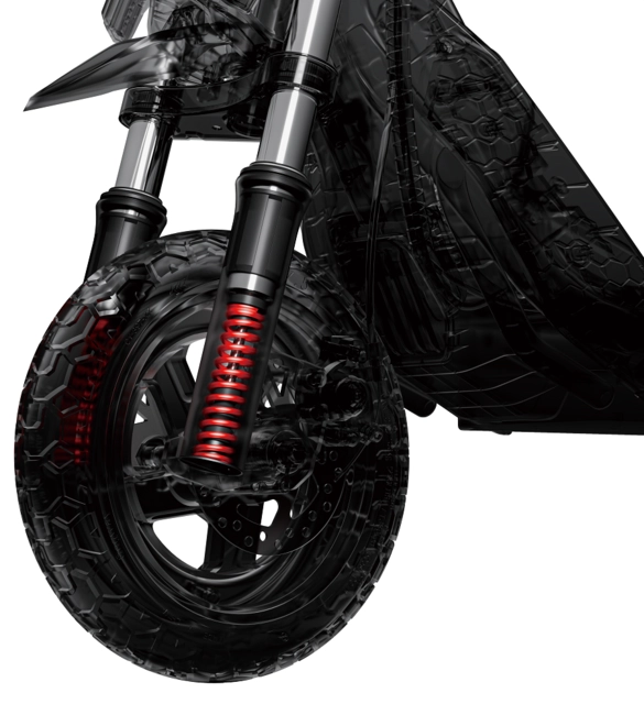 Segway ZT3 Pro D Red and black 