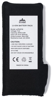 HeatX Battery 6000mAh for garments