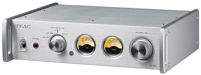 TEAC AX-505 Integrated Amplifier Silver 