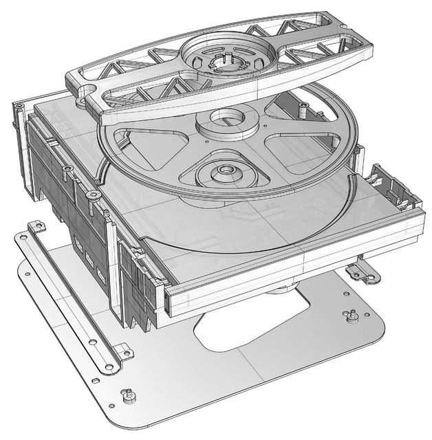 TEAC VRDS-701 CD-Player Black 