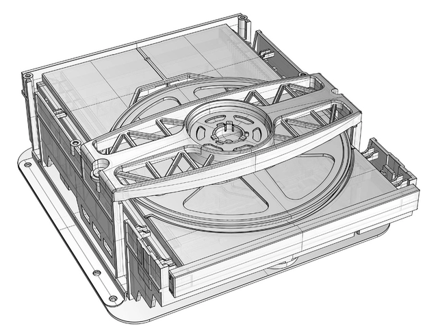 TEAC VRDS-701 CD-Player Silver 