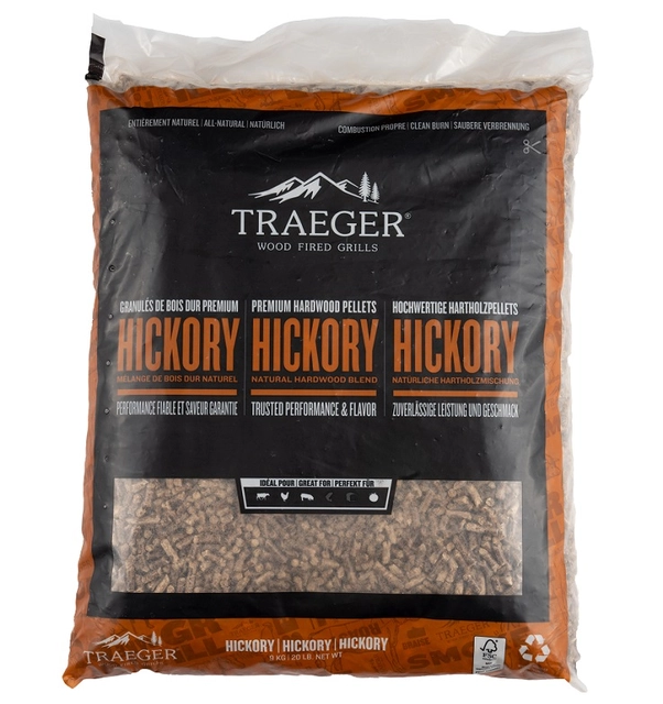 Traeger FSC Hickory Pellets 9kg 