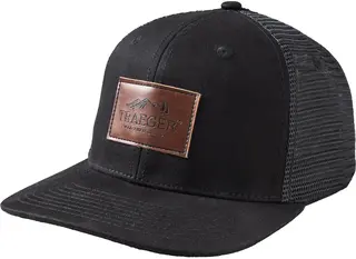 Traeger Branded 7-panel Cap Black w/patch logo