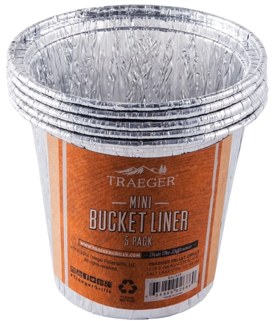Traeger Mini Bucket Liner 5-Pack For Ranger 