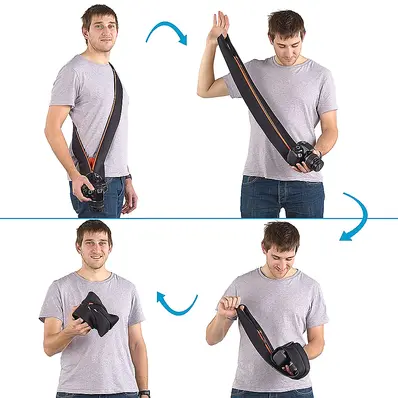 MyMiggo Padded  Camera Strap and Wrap  for SLR 